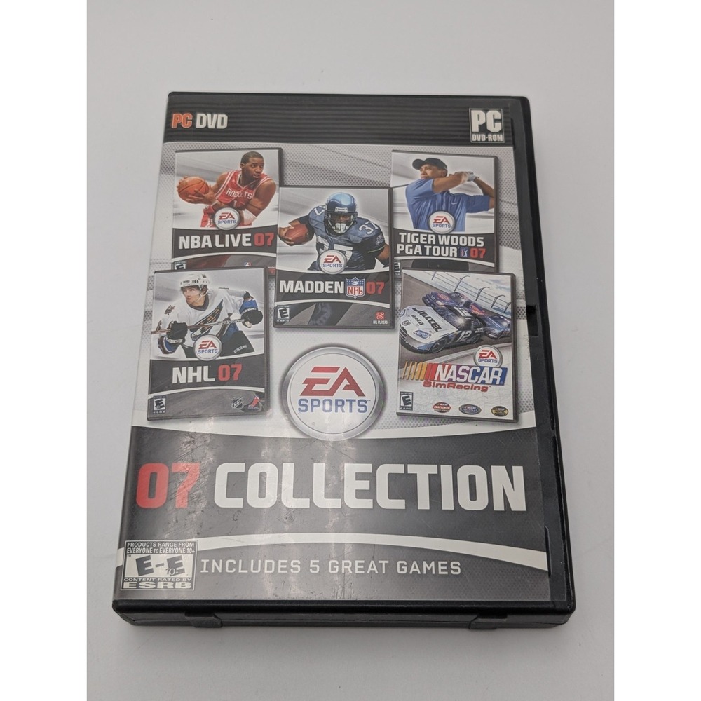 EA Sports 07 Collection (PC CD-ROM, 2007) Complete